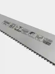 Ножовка пила по дереву садовая 350/400/450/500 мм, 3D заточка, каленный зуб