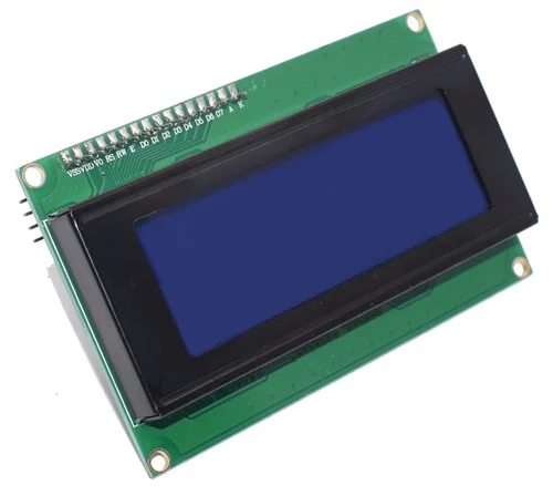 ЖК-индикатор 2004 (20х4) с преобразоват. послед. интерфейса IIC/I2C/TWI/SPI (для Ардуино)