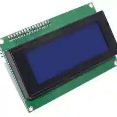 ЖК-индикатор 2004 (20х4) с преобразоват. послед. интерфейса IIC/I2C/TWI/SPI (для Ардуино)