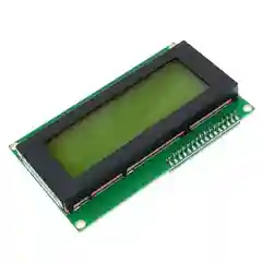 ЖК-индикатор 2004 (20х4) с преобразоват. послед. интерфейса IIC/I2C/TWI/SPI (для Ардуино)