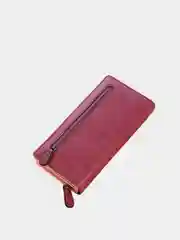 Багровый кошелек женский