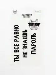 Наклейки на телефон "Пароль", 8 х 14 см