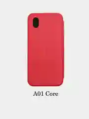 Чехол книжка Samsung  A21S / M51 / A01 Core, красная, черная, золотая
