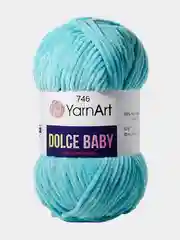 Бирюзовый пряжа YarnArt Dolce Baby, 50 г / 85 м, 100% полиэстер