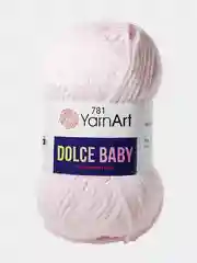 Розовый пряжа YarnArt Dolce Baby, 50 г / 85 м, 100% полиэстер