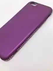Матовый силиконовый чехол для iPhone 6/6s, со стразами