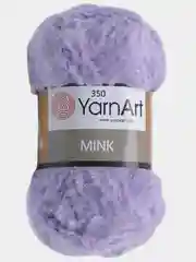 Лавандовый пряжа YarnArt Mink, полиамид, 50 г, 75 м