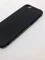 Матовый силиконовый чехол для iPhone 6/6s, со стразами