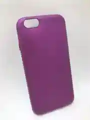 Фиолетовый матовый силиконовый чехол для iPhone 6/6s, со стразами