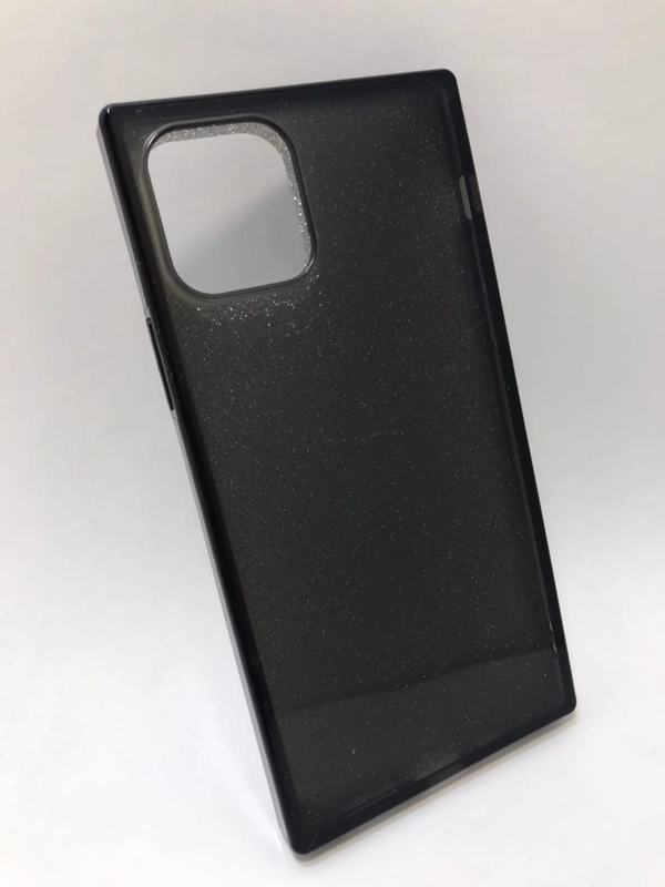 Защитный силиконовый чехол для iPhone 11pro, блестящий