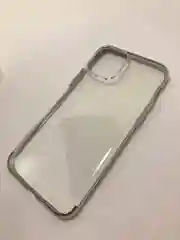Серебряный защитный силиконовый чехол для iPhone 11pro, блестящий