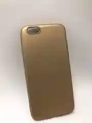 Золотой матовый силиконовый чехол для iPhone 6/6s