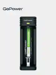 Зарядное устройство аккумуляторов GoPower LiCharger 2 (1 слот) ток ЗУ 1000 мА