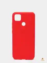 Красный xiaomi Redmi 9C чехол силиконовый цветной