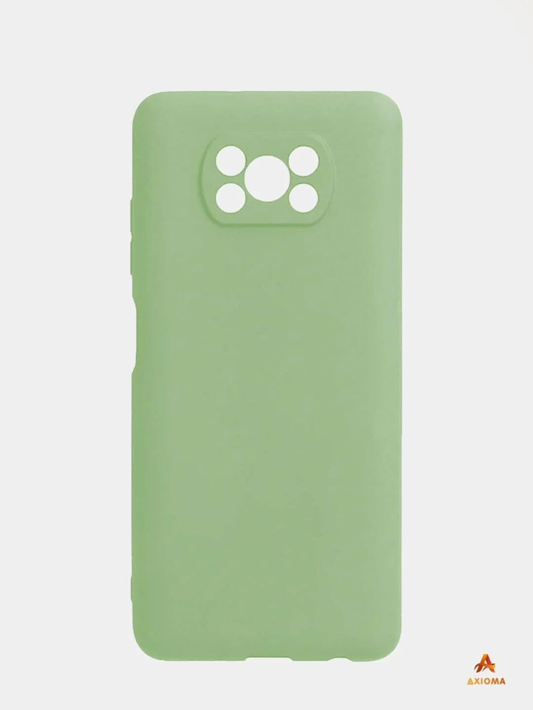 Лайм xiaomi Poco X3 чехол силиконовый цветной