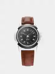 Коричневый мужские часы Yazole 378, в подарочной коробке-шкатулке