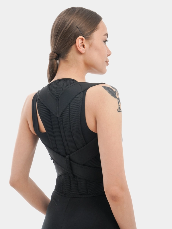 Корсет корректор осанки с ребрами жесткости back pain