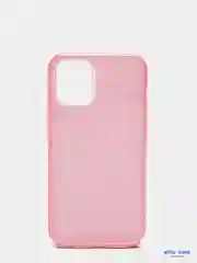 Розовый чехол iPhone 12 mini, 12 Pro Max силиконовый