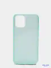 Бирюзовый чехол iPhone 12 mini, 12 Pro Max силиконовый
