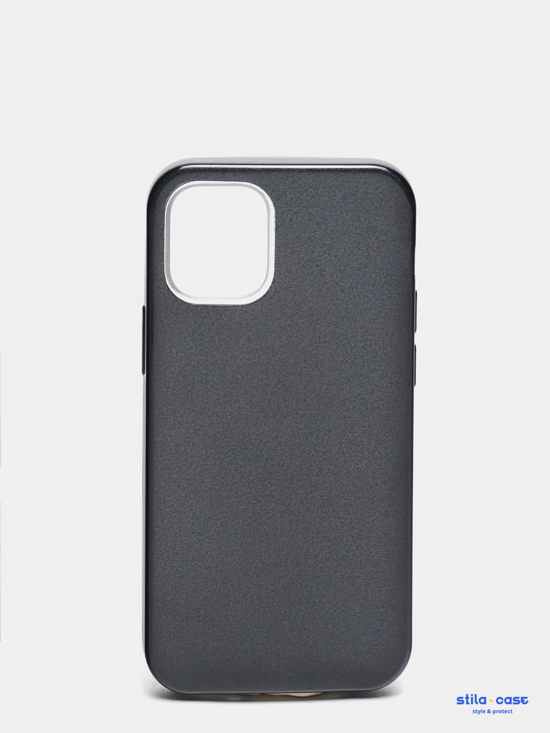 Черный чехол iPhone 12 mini, 12 Pro Max силиконовый