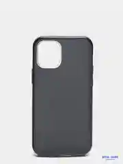Черный чехол iPhone 12 mini, 12 Pro Max силиконовый
