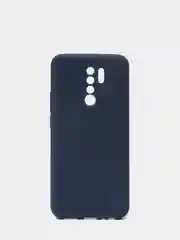 Темно-синий чехол Xiaomi Redmi 9 силиконовый