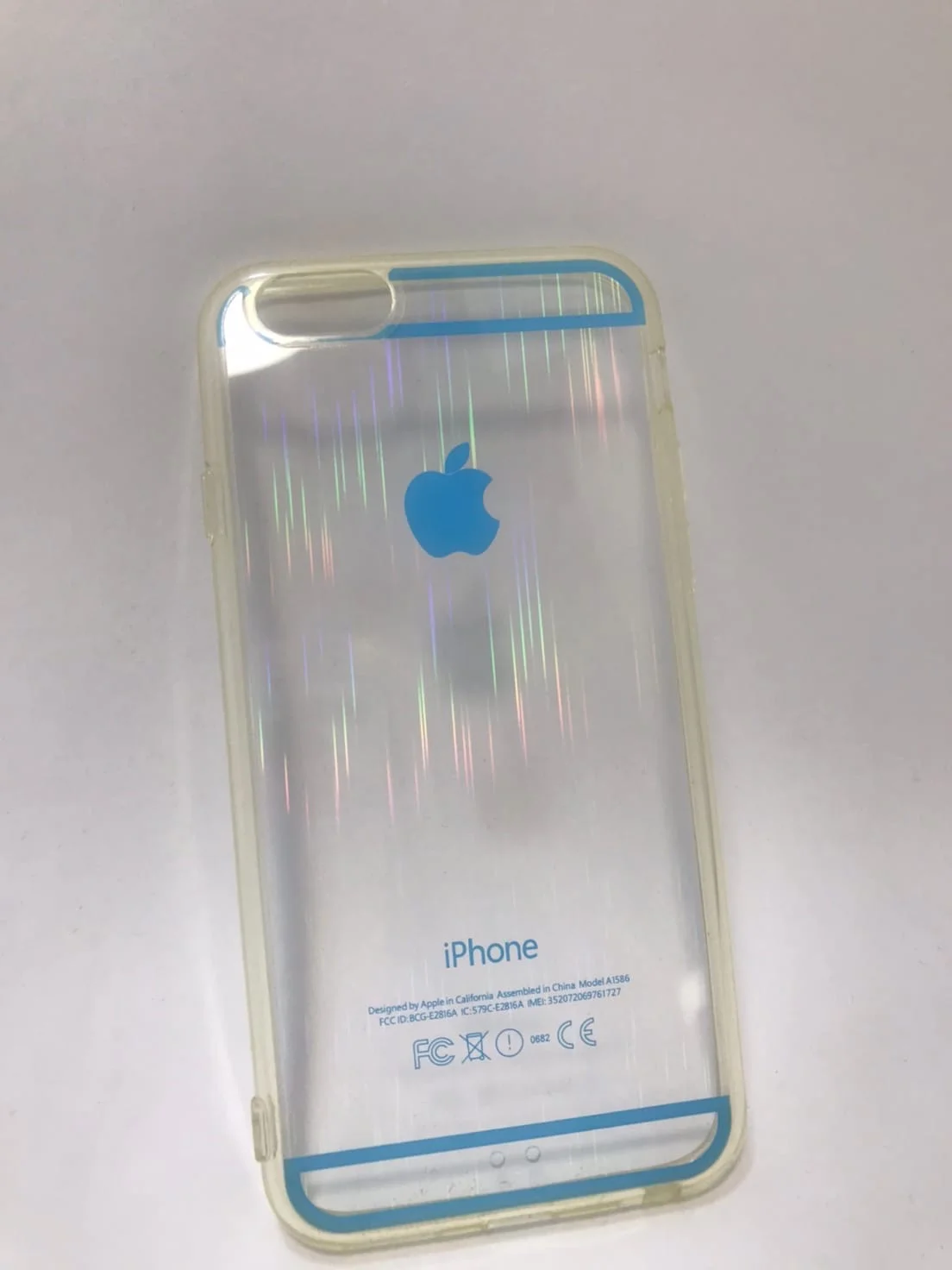 Ледяной защитный силиконовый чехол для iPhone 6/ 6s, с яблоком