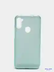 Бирюзовый чехол для Samsung Galaxy A11, M11, силиконовый
