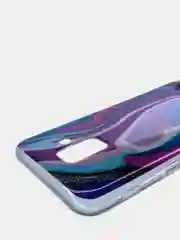 Хаки чехол Samsung Galaxy A6 (2018), Самсунг Галакси А6 силиконовый с мраморным рисунком
