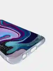Хаки чехол Samsung Galaxy A6 (2018), Самсунг Галакси А6 силиконовый с мраморным рисунком