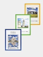 Рамка пластиковая OfficeSpace, 3 цвета, 21 х 30 см