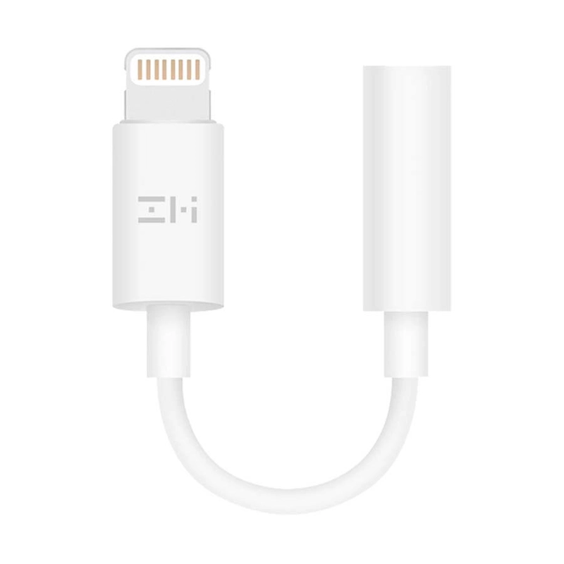 Адаптер Lightning/Jack 3.5mm Xiaomi ZMI, AL810, белый