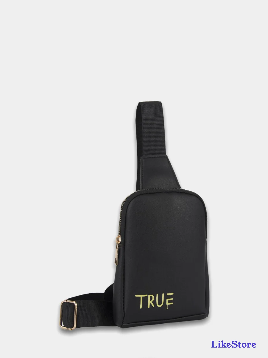 Сумка через плечо True, чёрная