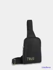 Сумка через плечо True, чёрная