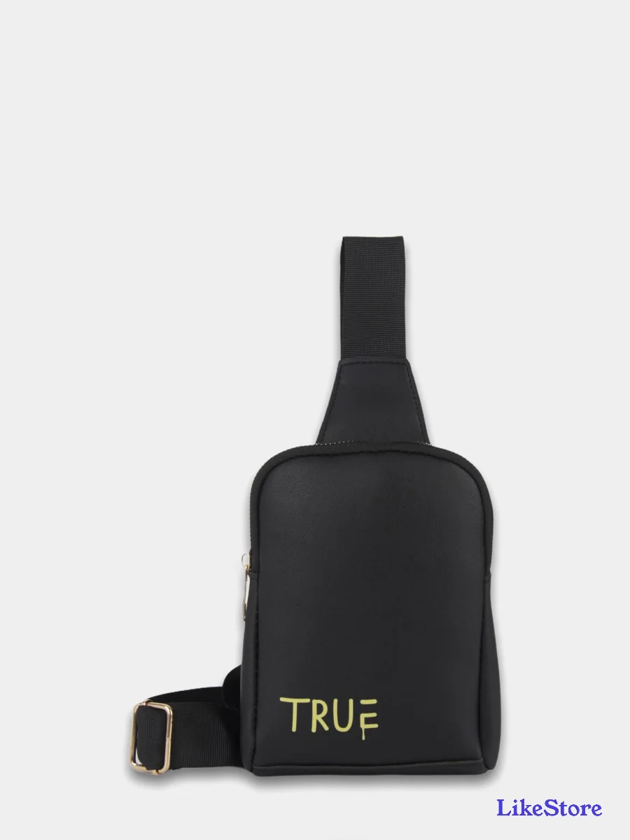 Сумка через плечо True, чёрная