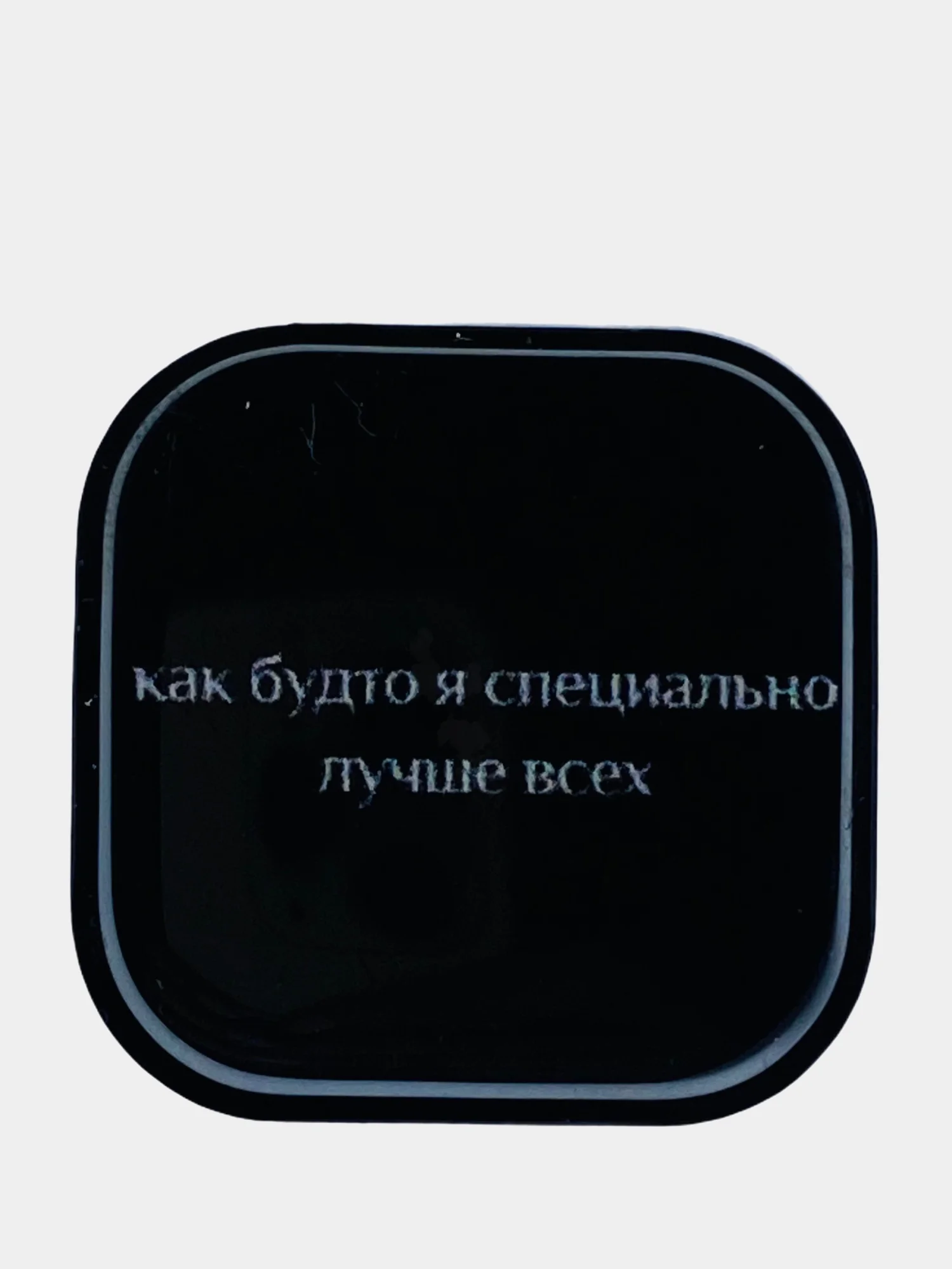 Черный 3d объемные наклейки, стикеры на телефон