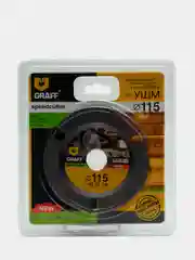 Диск по дереву для УШМ (болгарки) 22,23 мм, 3 зуба, 115 мм, 125 мм GRAFF SPEEDCUTTER