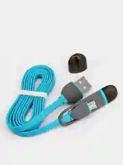 USB кабель 2 в 1: Apple lightning / micro usb