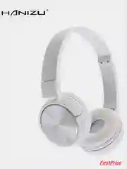 Белый беспроводные наушники с микрофоном (гарнитура Bluetooth 5.0, накладные)