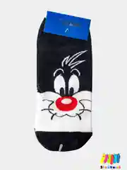 Черный носки "Looney Tunes. Багз Банни" Безумные мотивы, короткие