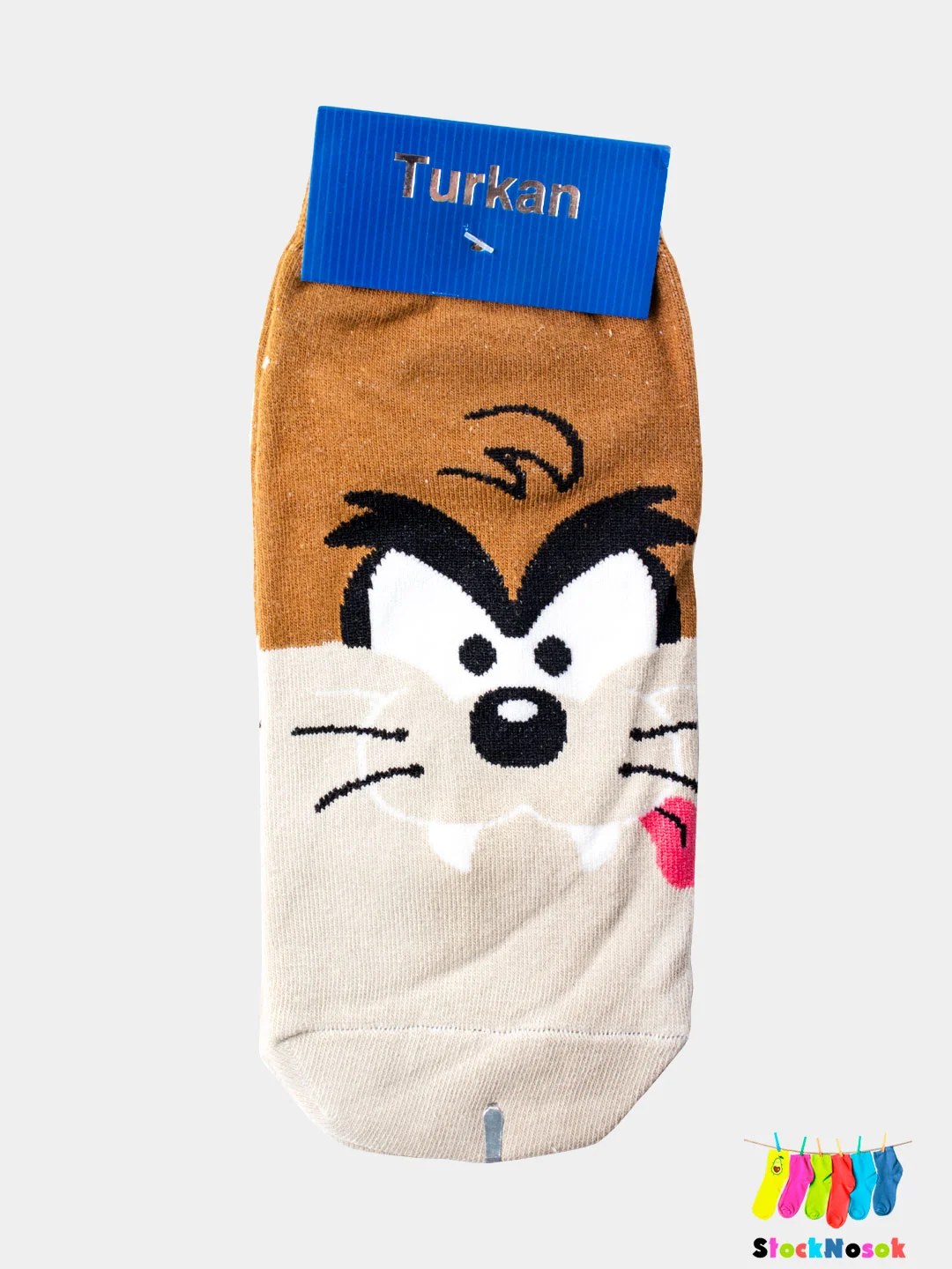 Терракотовый носки "Looney Tunes. Багз Банни" Безумные мотивы, короткие