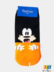 Оранжевый носки "Looney Tunes. Багз Банни" Безумные мотивы, короткие