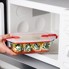 Блюдо прямоугольное с крышкой "Cook n heat", 0,35 л