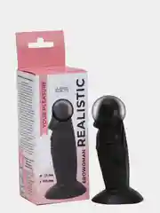 Фаллоимитатор "Erowoman realistic", коричневый, длина 100 мм, диаметр 31 мм