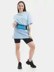 Зеленый сумка на пояс для бега, прогулок