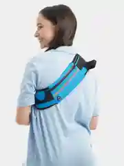 Зеленый сумка на пояс для бега, прогулок