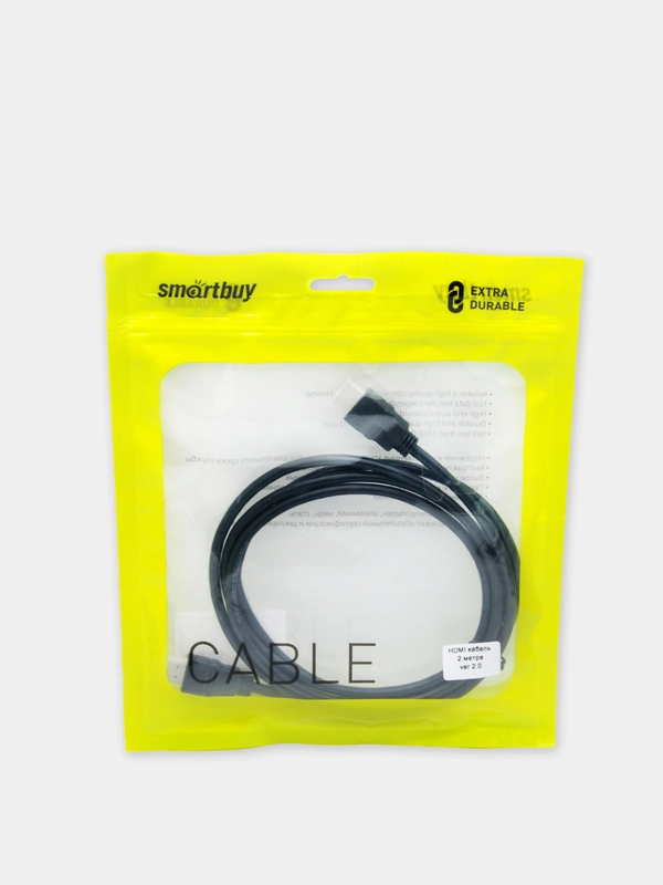 Кабель SmartBuy, HDMI на HDMI, ver 1.4, 2.0 A-M/A-M 1,5 2/ 3 / 5 / 10 / 15