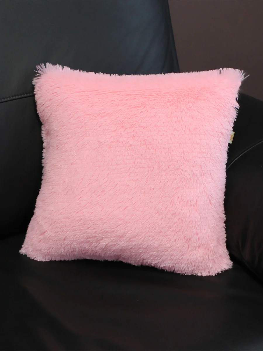 Розовый подушка декоративная МАТЕХ "PLUSH", 35 х 35 х 15 см, 18 цветов