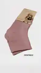 Розовый детские носки, хлопок