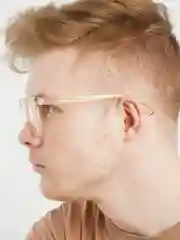 Розовый имиджевые, прозрачные очки MIRSEE, унисекс